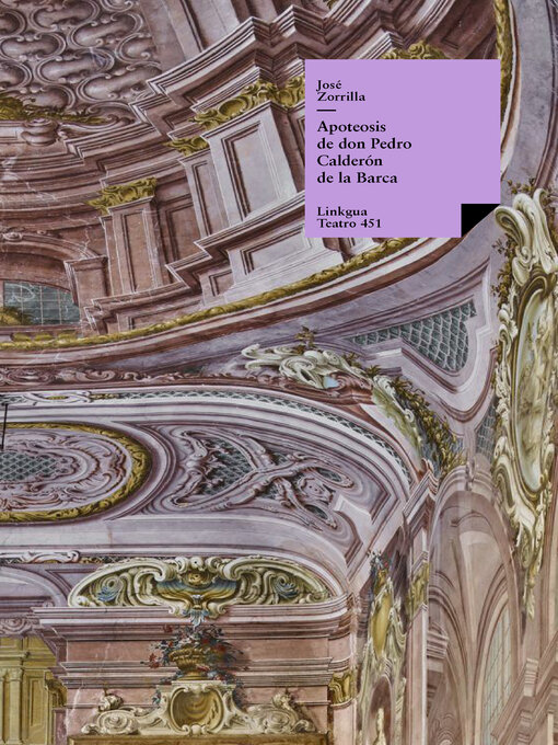 Title details for Apoteosis de don Pedro Calderón de la Barca by José Zorrilla - Available